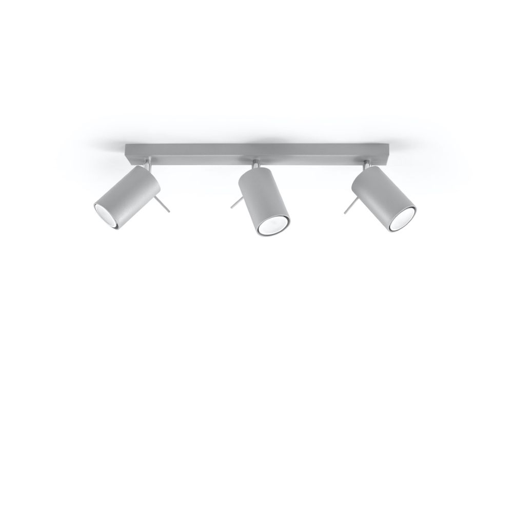 Ceiling lamp steel Ring modern Design GU10 - SILVIONIX