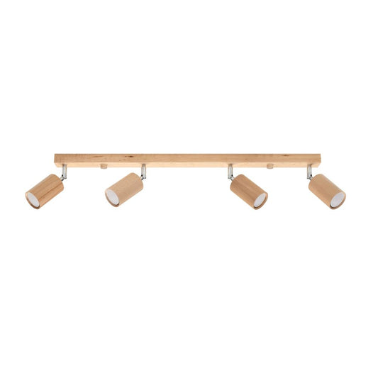 Ceiling lamp wood Berg Scandinavian Design GU10 - SILVIONIX