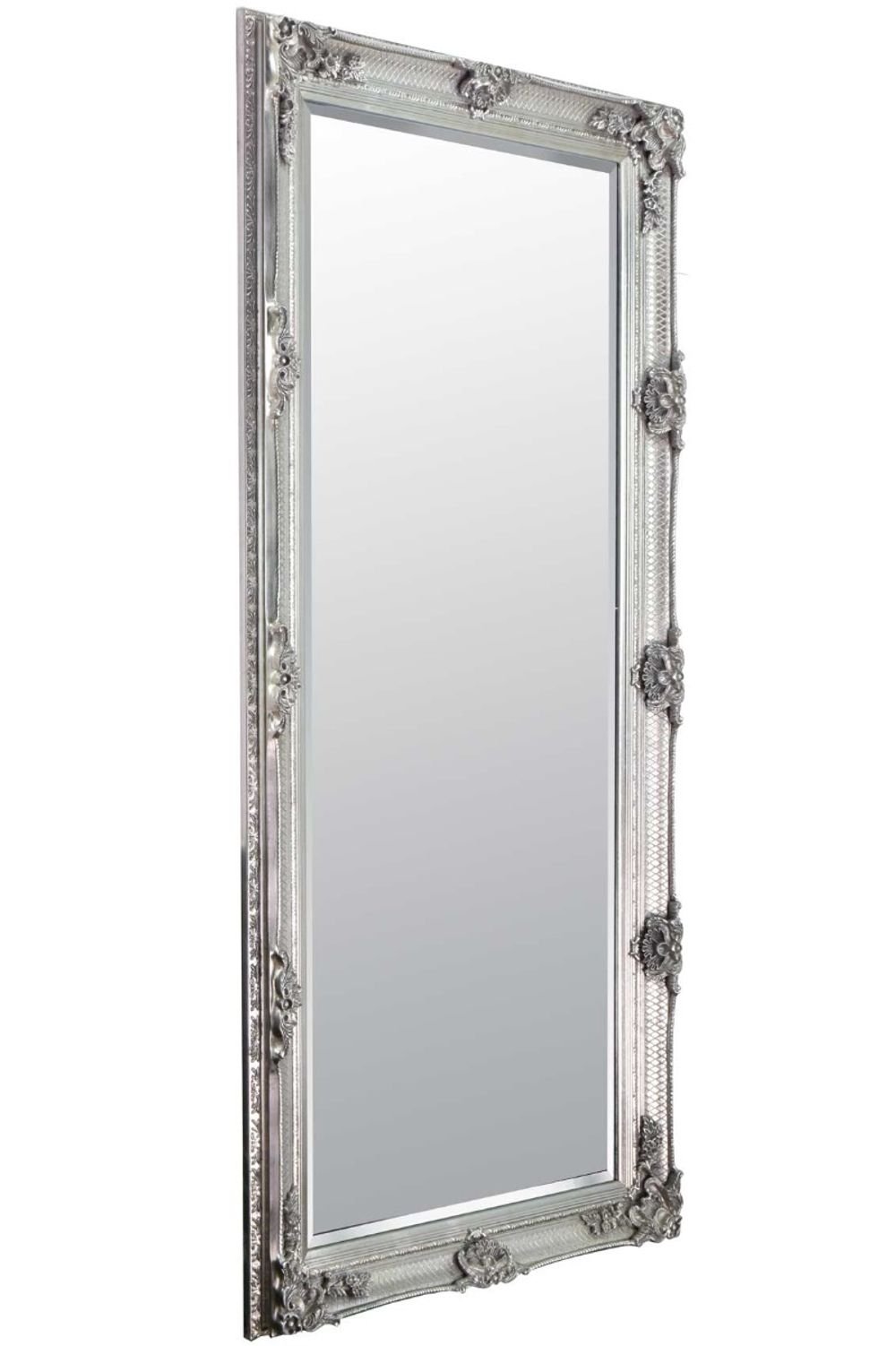 Davenport Ornate Flourish Mirror - SILVIONIX