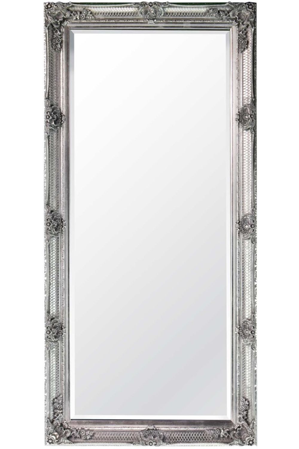 Davenport Ornate Flourish Mirror - SILVIONIX