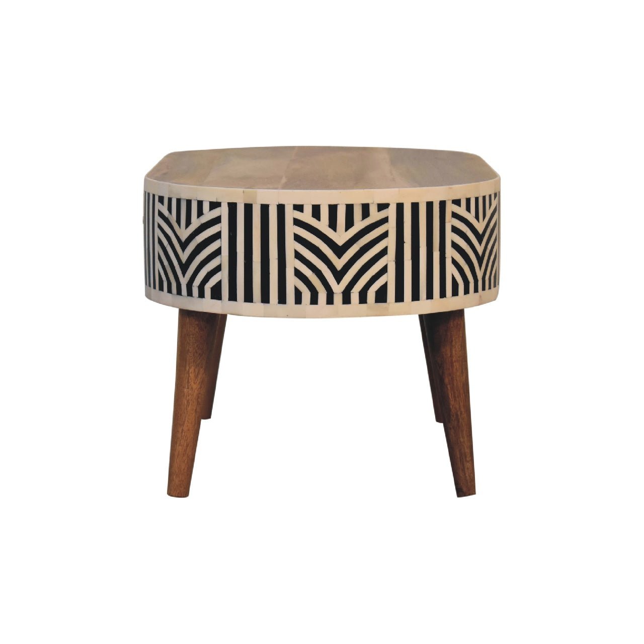 Edessa Bone Inlay Coffee Table - SILVIONIX