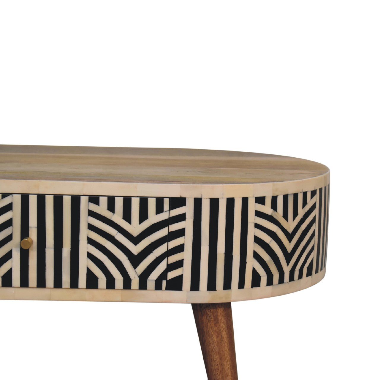 Edessa Bone Inlay Coffee Table - SILVIONIX