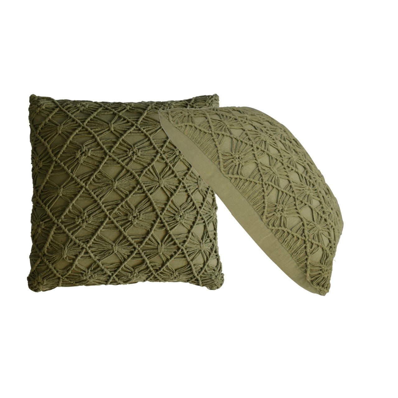 Green Maura Cushion - Set of 2 - SILVIONIX