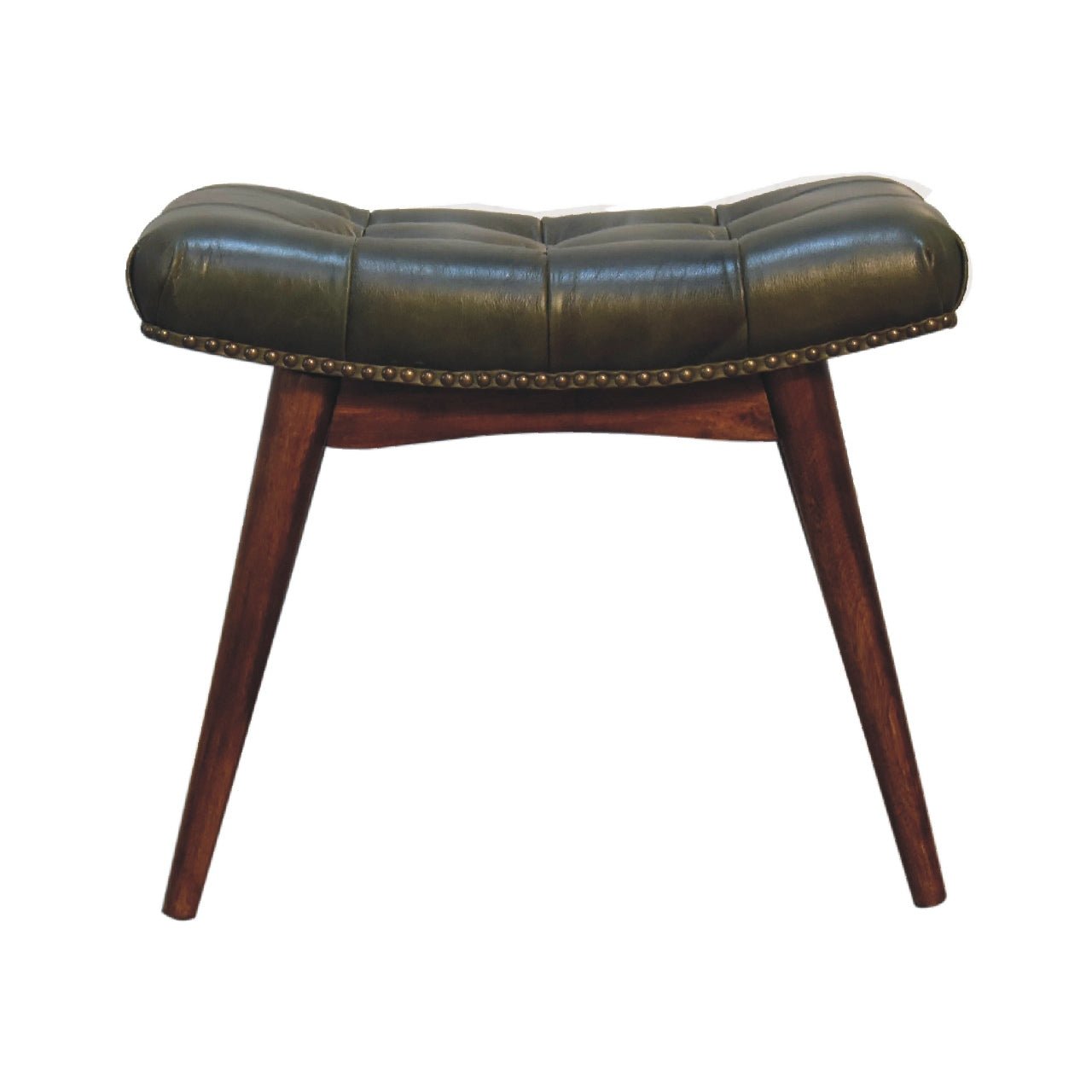 Harbour Green Footstool - SILVIONIX