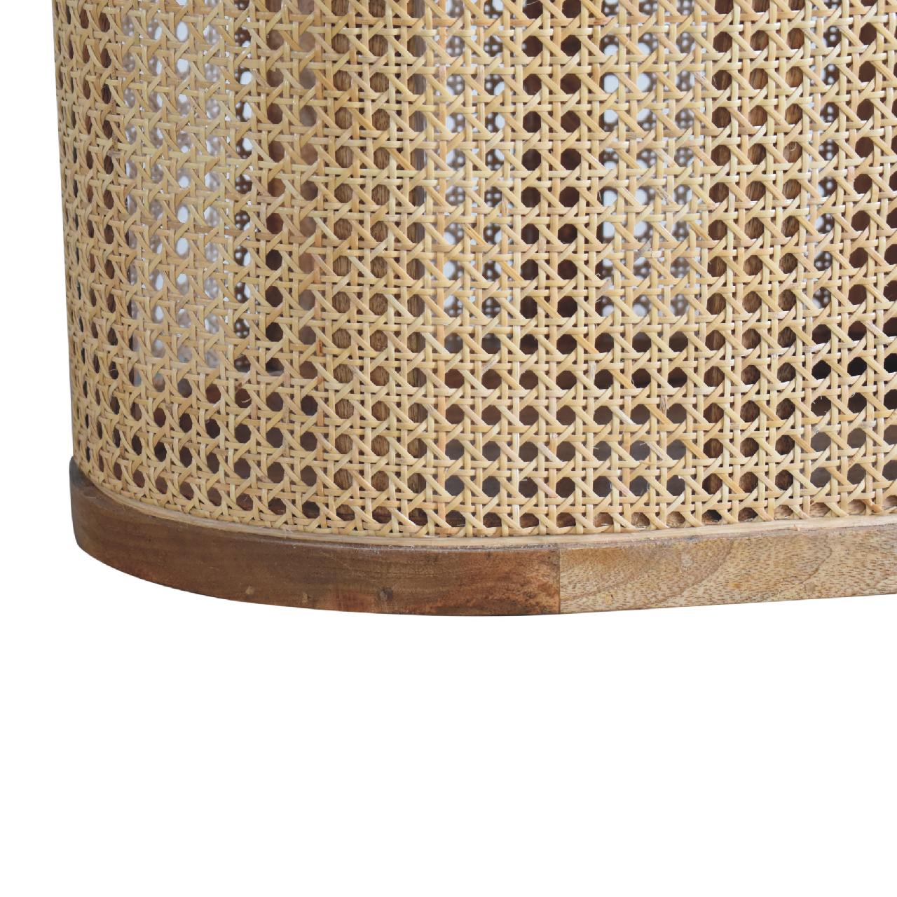 IN3461 - Rattan Lid - up Storage Stool - SILVIONIX