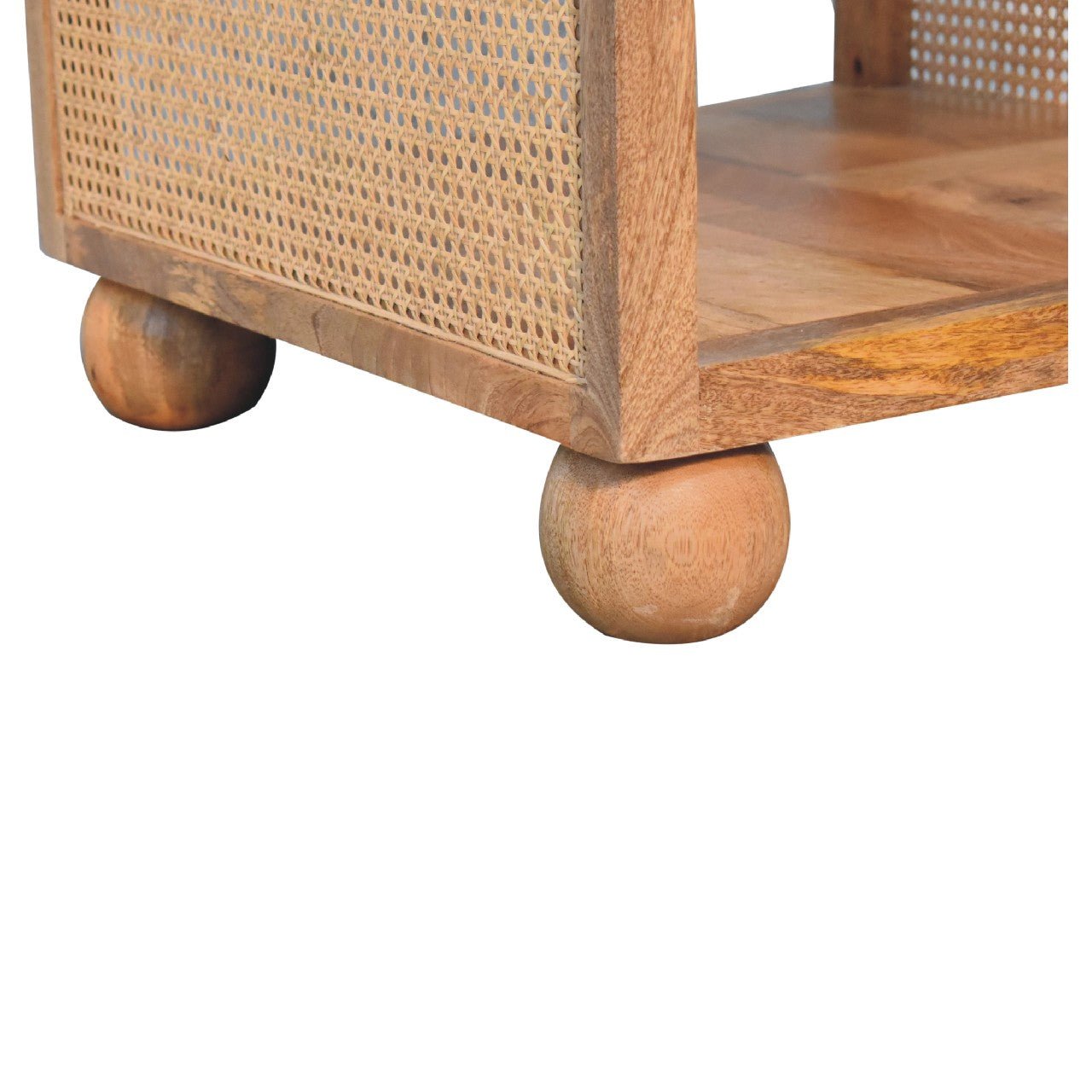 IN3463 - Small Rattan Coffee Table - SILVIONIX