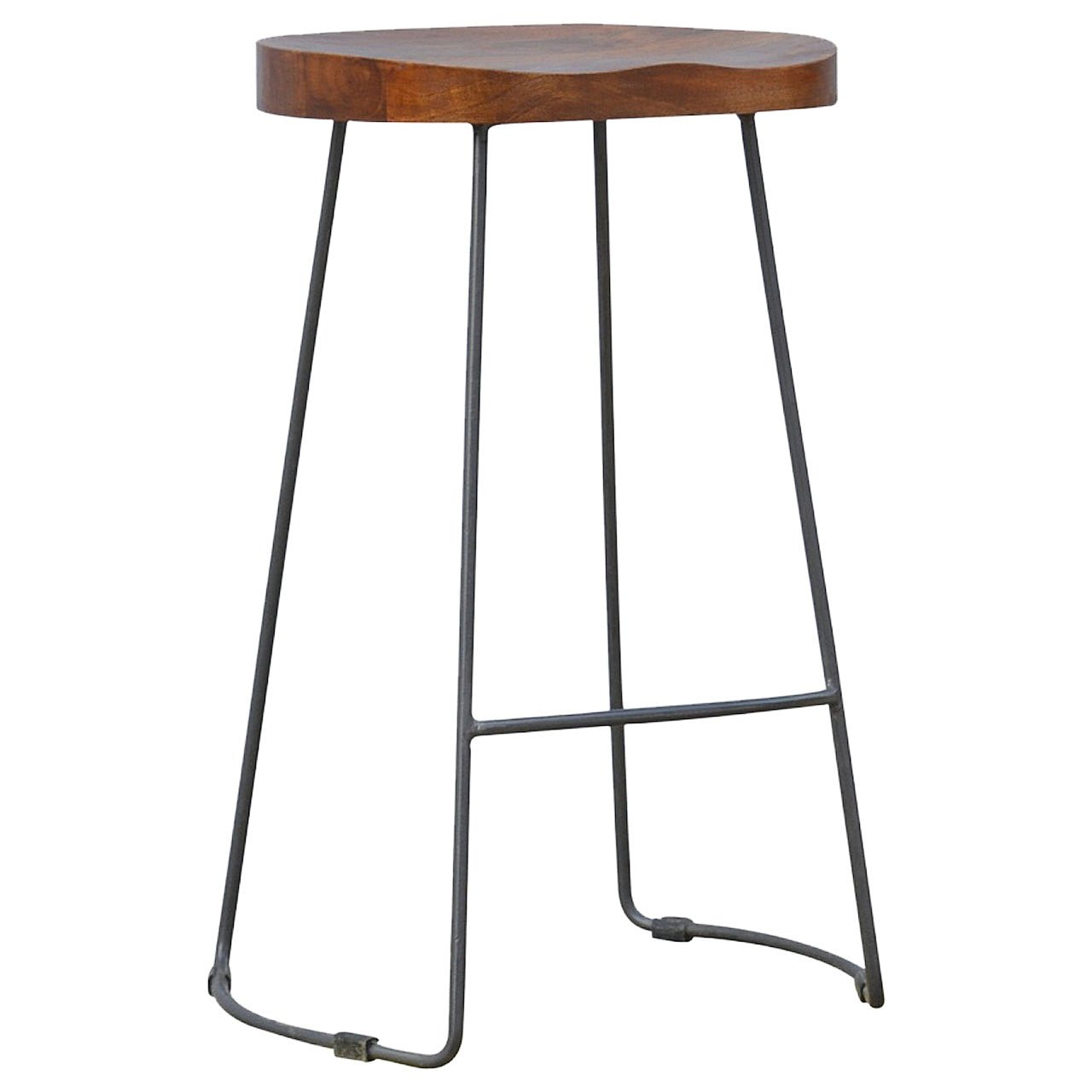 Industrial Chunky Bar Stool - SILVIONIX