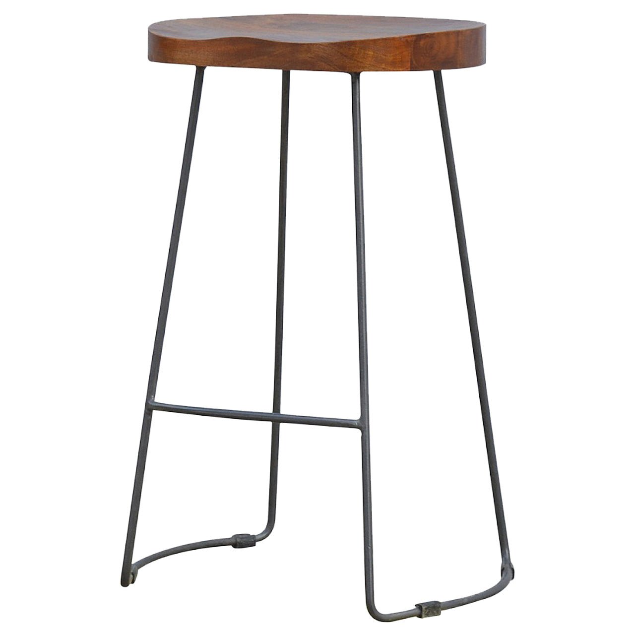 Industrial Chunky Bar Stool - SILVIONIX