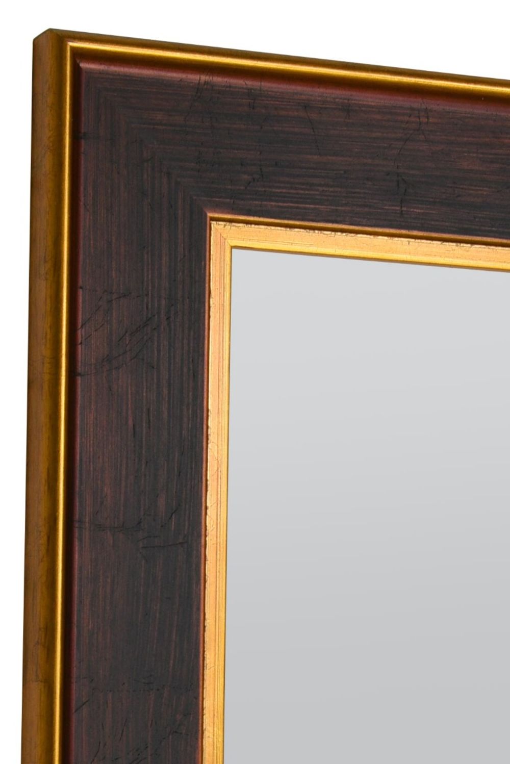 Lancaster Extra Large wood Leaner/Wall hanging Mirror - SILVIONIX