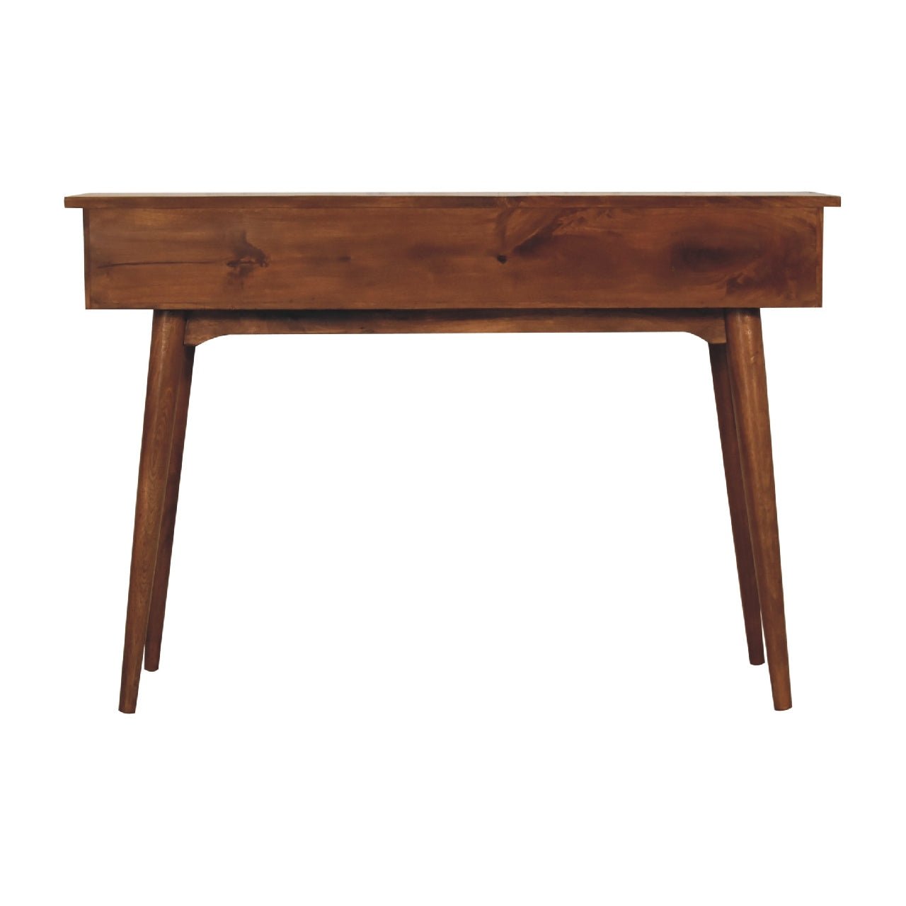 Large Chestnut Hallway Console Table - SILVIONIX