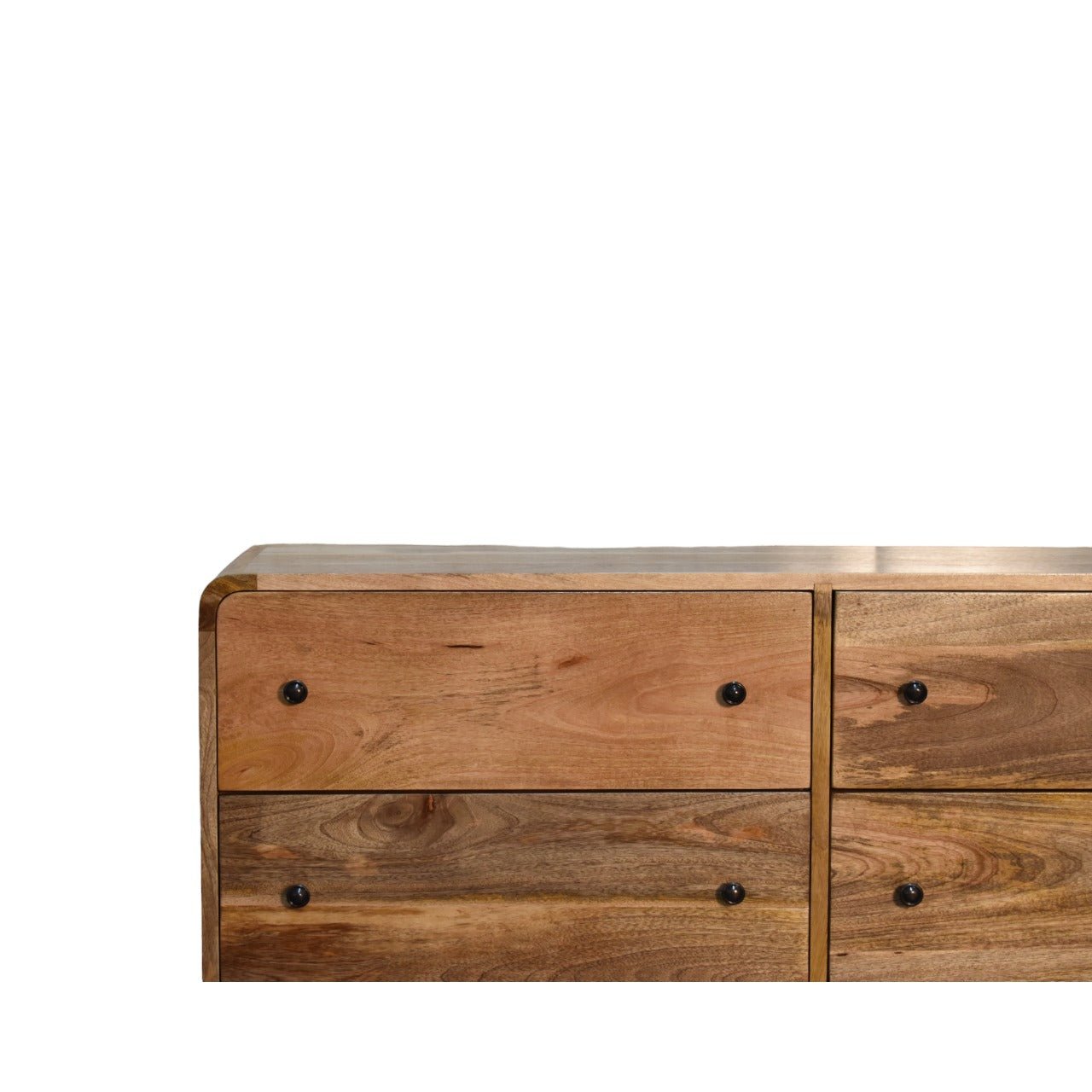 Large Curved Oak - ish Chest - SILVIONIX