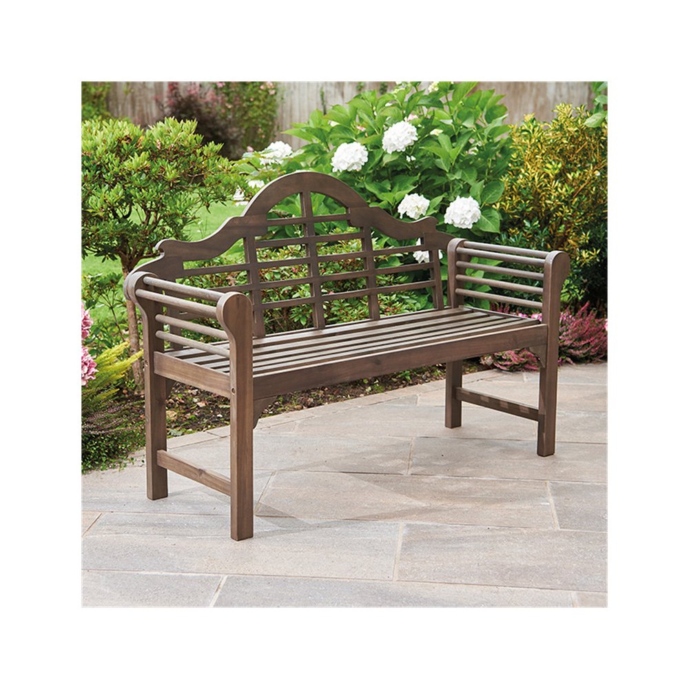 Lutyens Style Bench - Chestnut - SILVIONIX