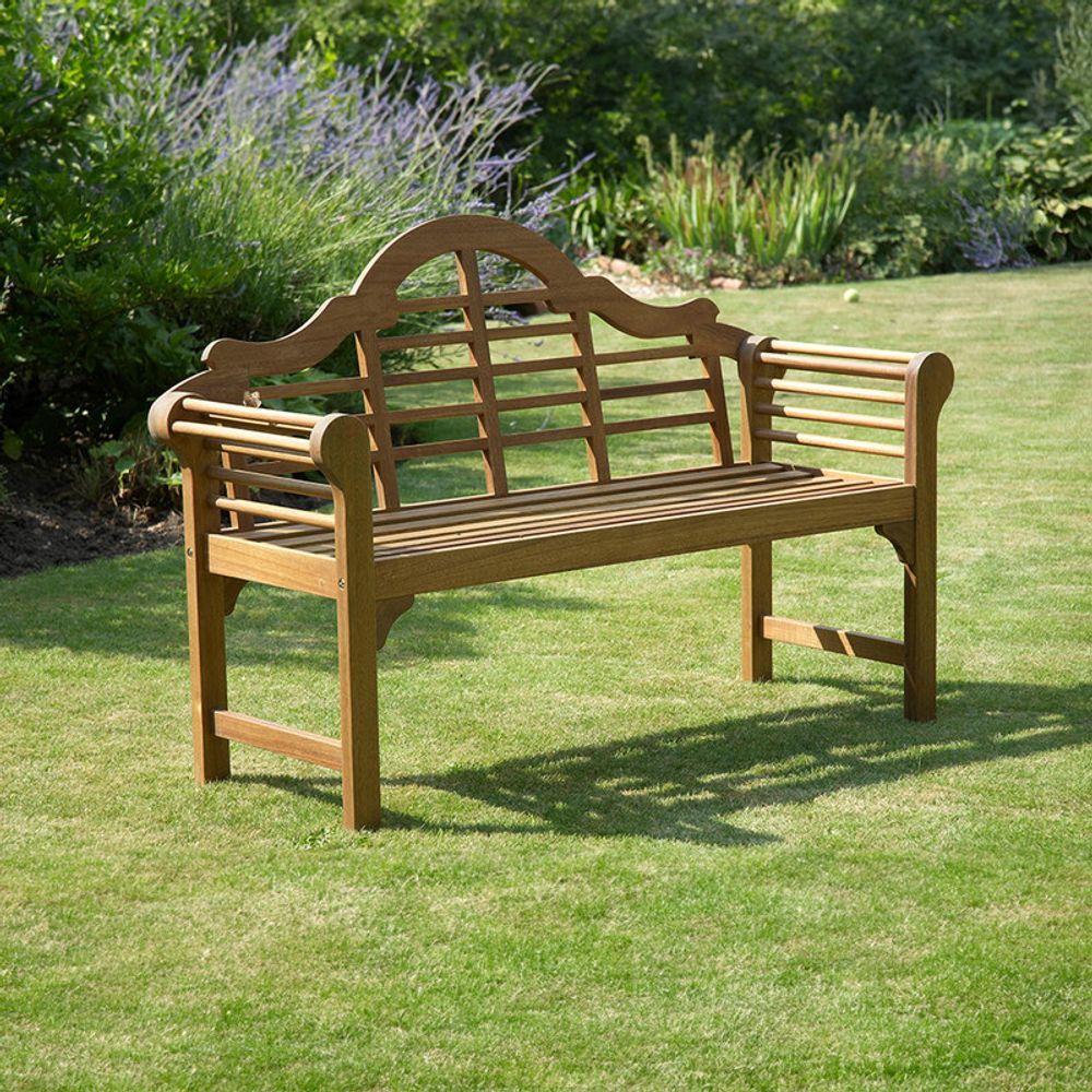 Lutyens Style Bench - Natural Oil - SILVIONIX