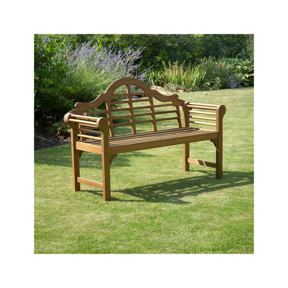 Lutyens Style Bench - Natural Oil - SILVIONIX