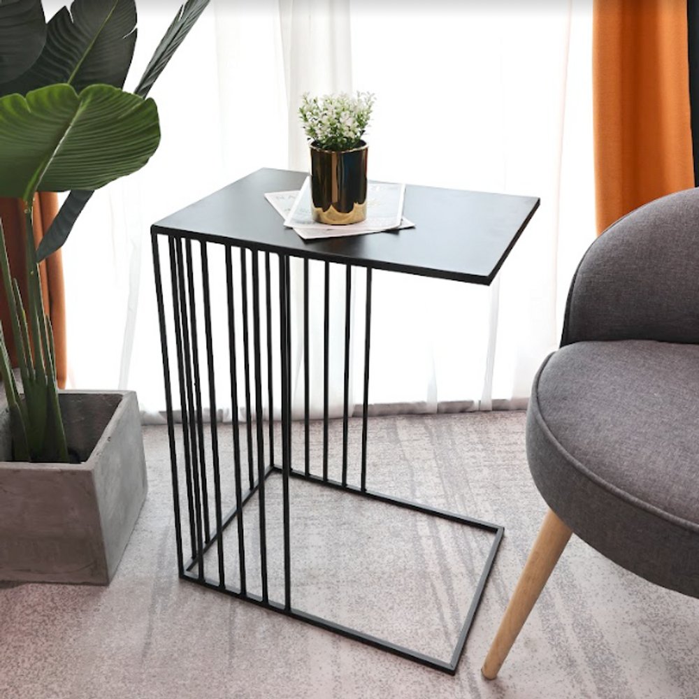 Metal Side Table - SLENDER - SILVIONIX