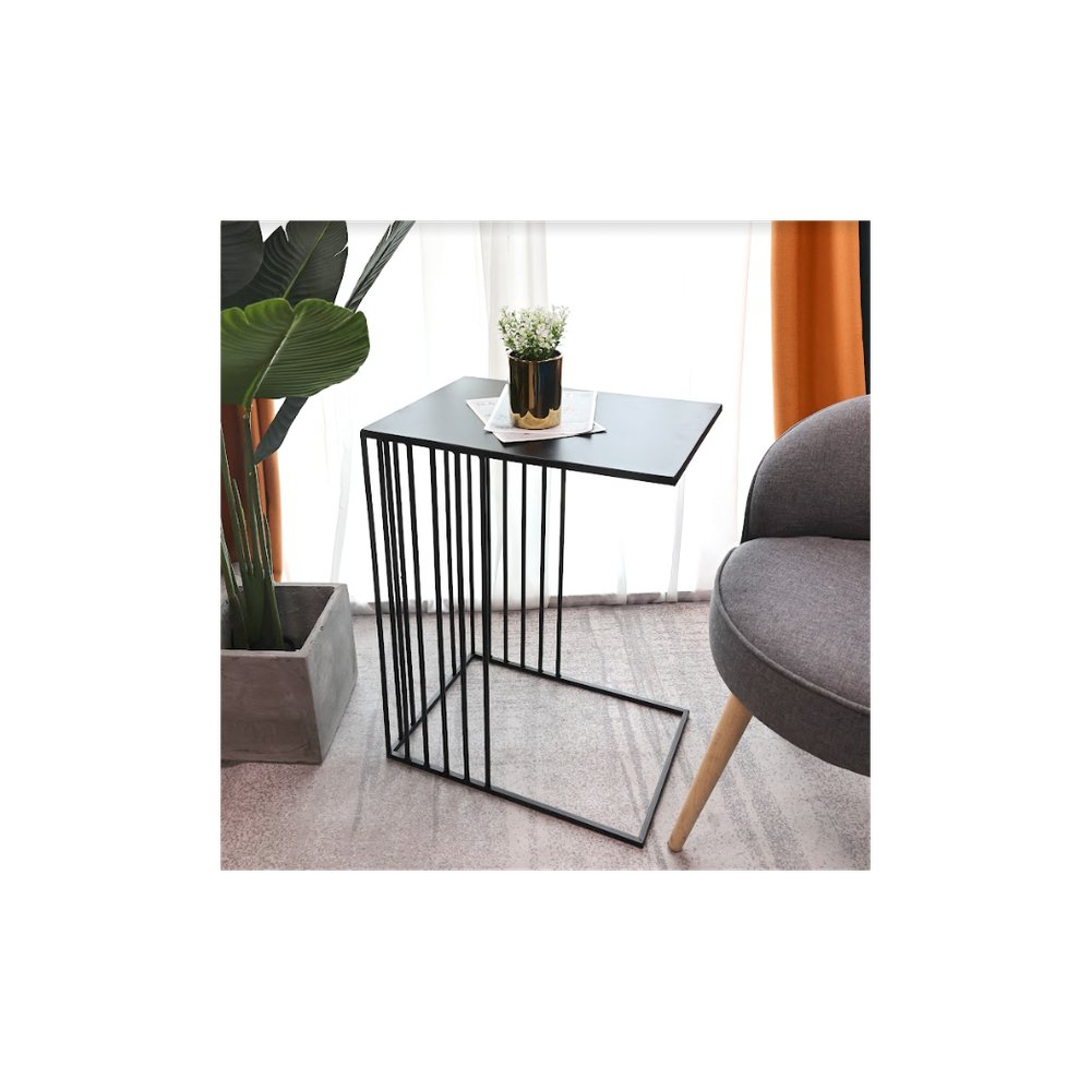 Metal Side Table - SLENDER - SILVIONIX