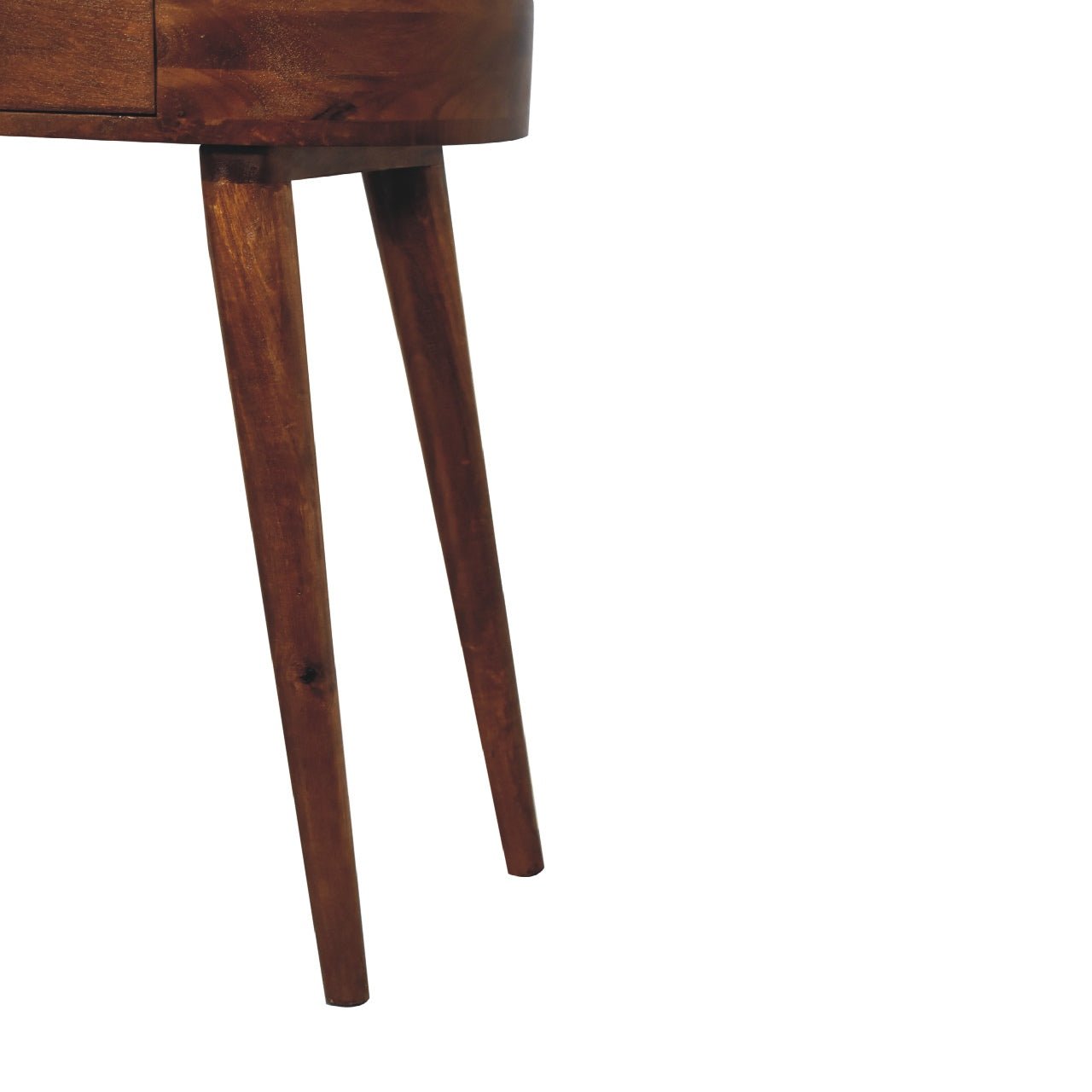 Mini Albion Chestnut Console Table - SILVIONIX