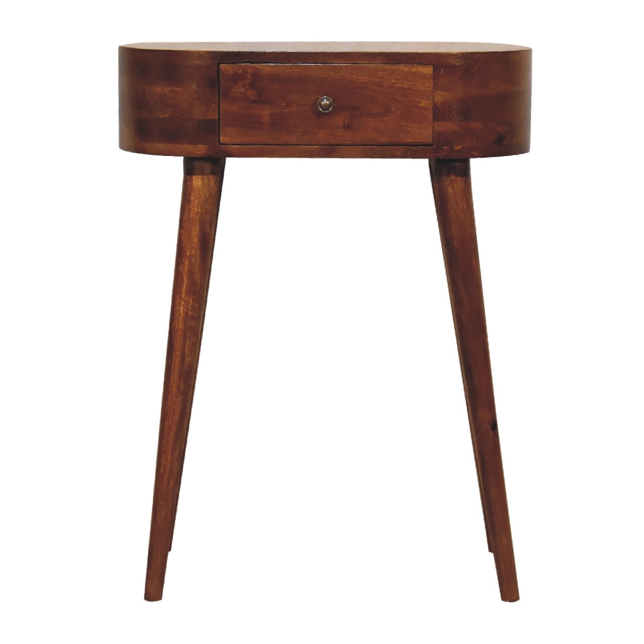 Mini Albion Chestnut Console Table - SILVIONIX