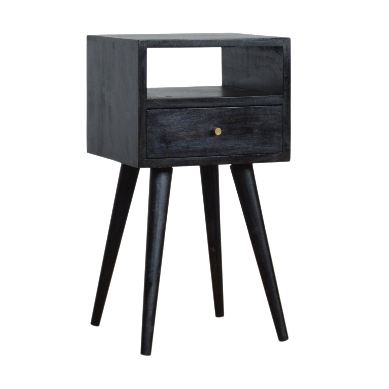 Mini Ash Black Bedside - SILVIONIX