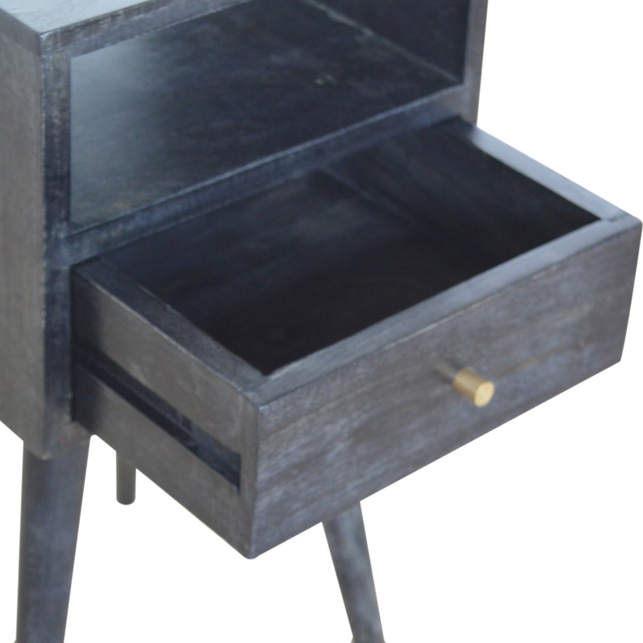 Mini Ash Black Bedside - SILVIONIX