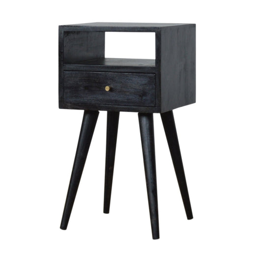 Mini Ash Black Bedside - SILVIONIX