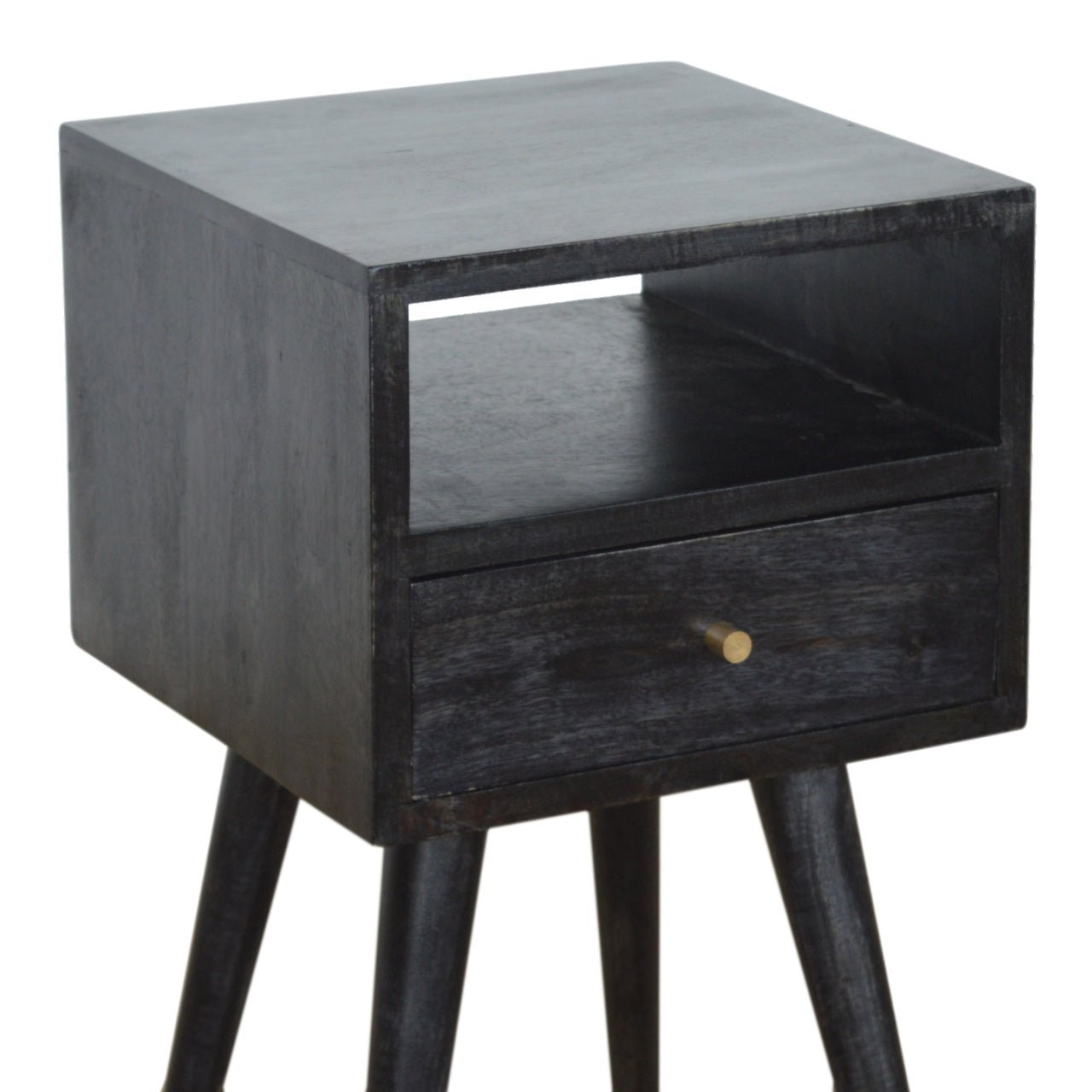 Mini Ash Black Bedside - SILVIONIX