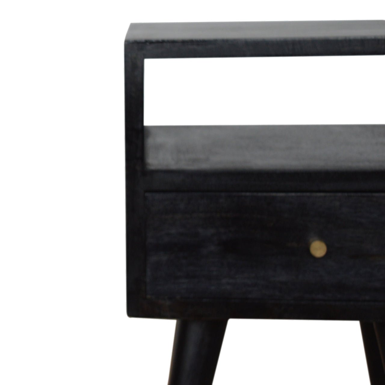 Mini Ash Black Bedside - SILVIONIX