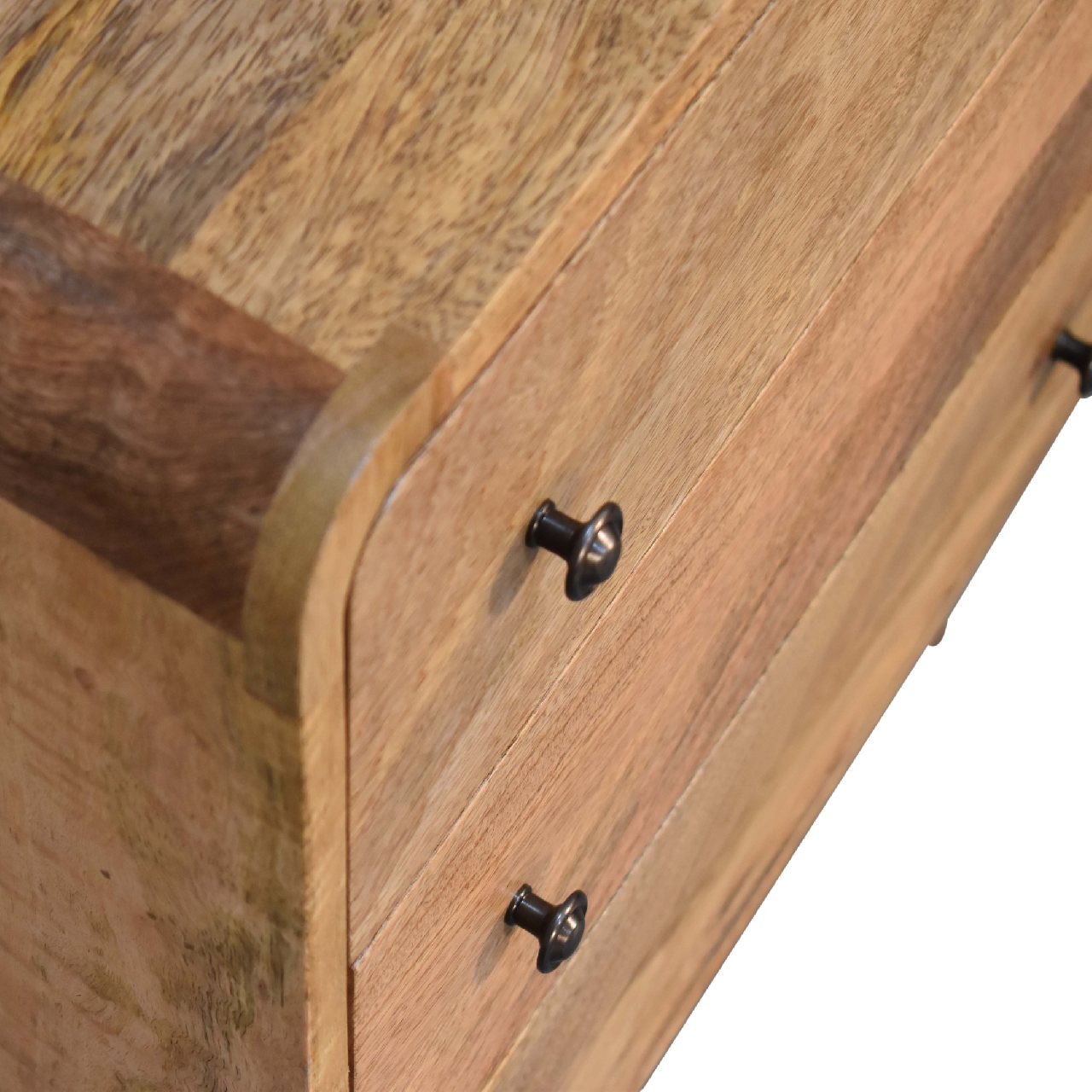 Mini Curved Oak - ish Chest - SILVIONIX