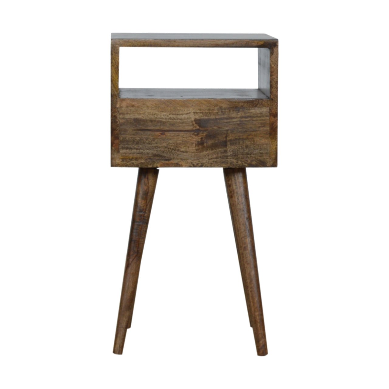 Mini Grey Washed Bedside - SILVIONIX