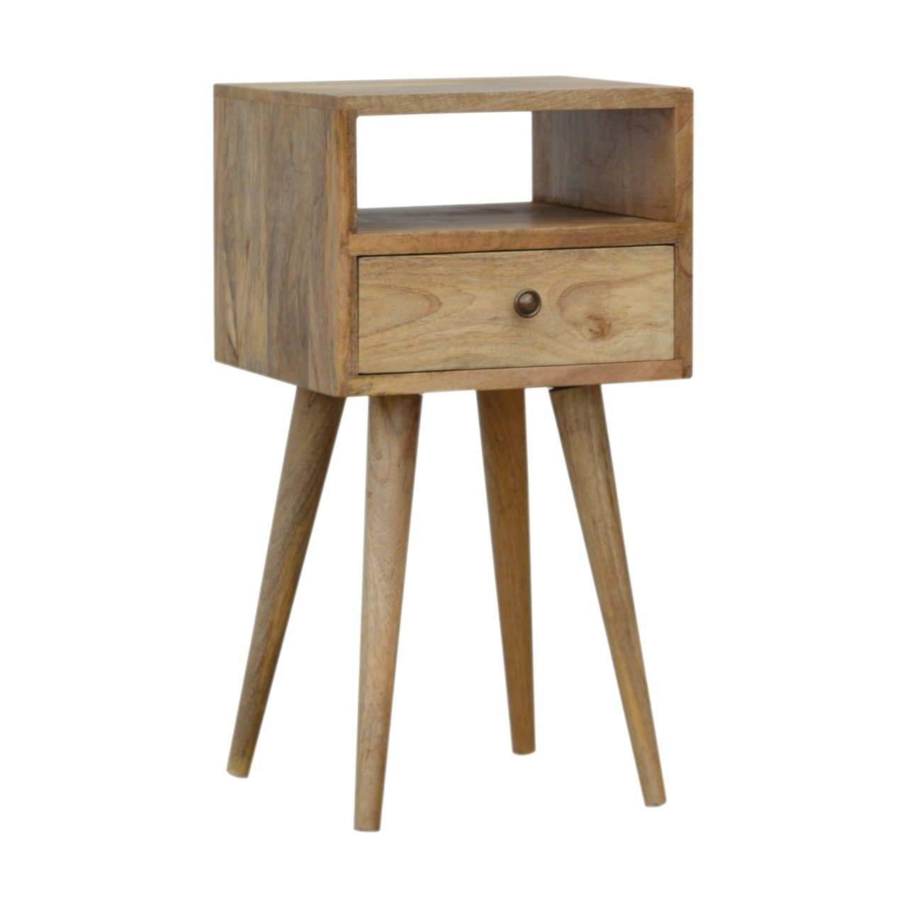 Mini Oak - ish Bedside - SILVIONIX