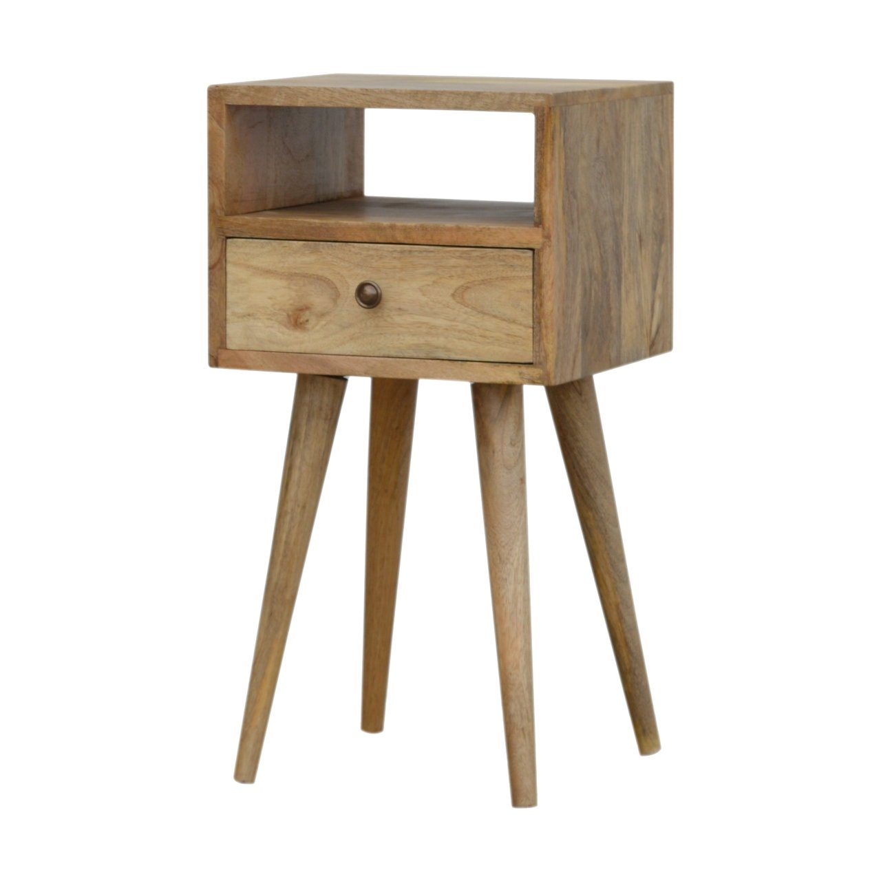 Mini Oak - ish Bedside - SILVIONIX