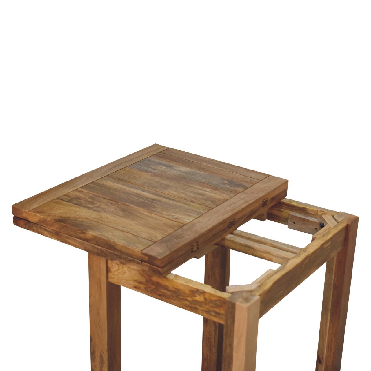 Mini Oak - ish Butterfly Dining Table - SILVIONIX