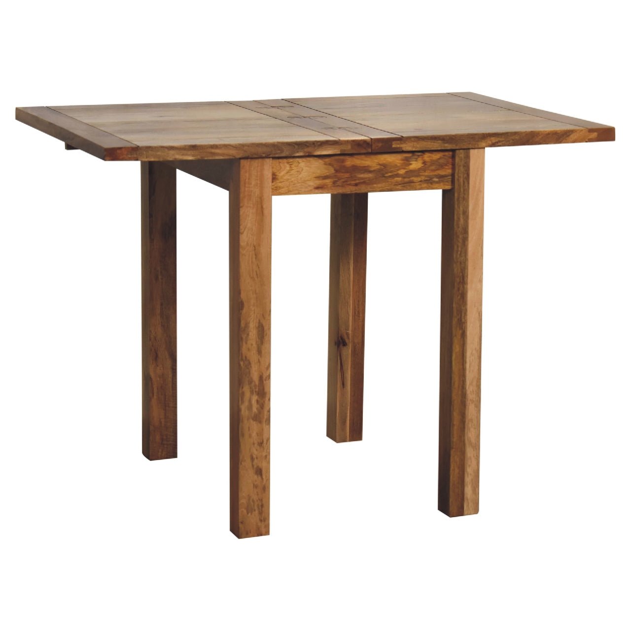 Mini Oak - ish Butterfly Dining Table - SILVIONIX