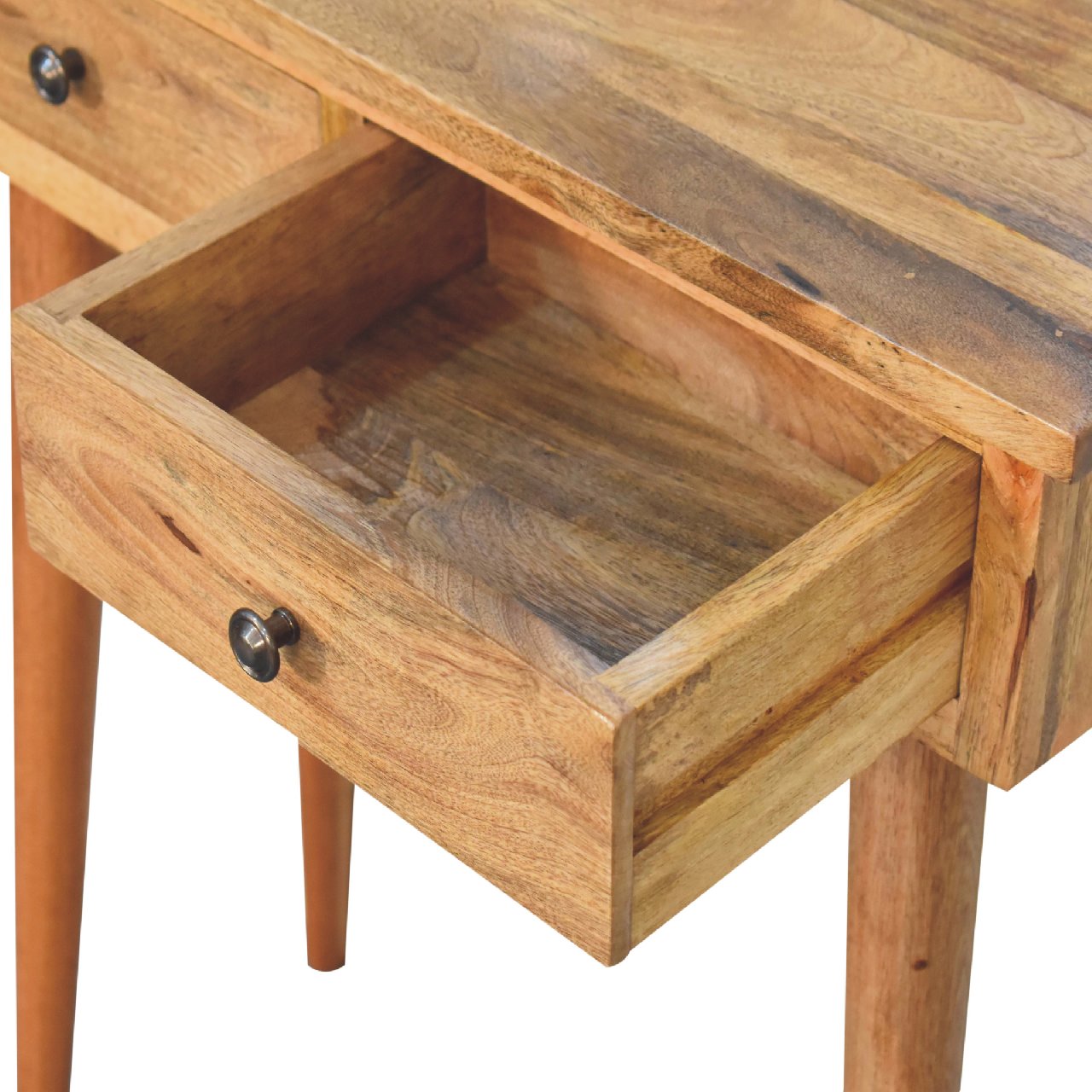 Mini Oak - ish Hallway Console Table - SILVIONIX