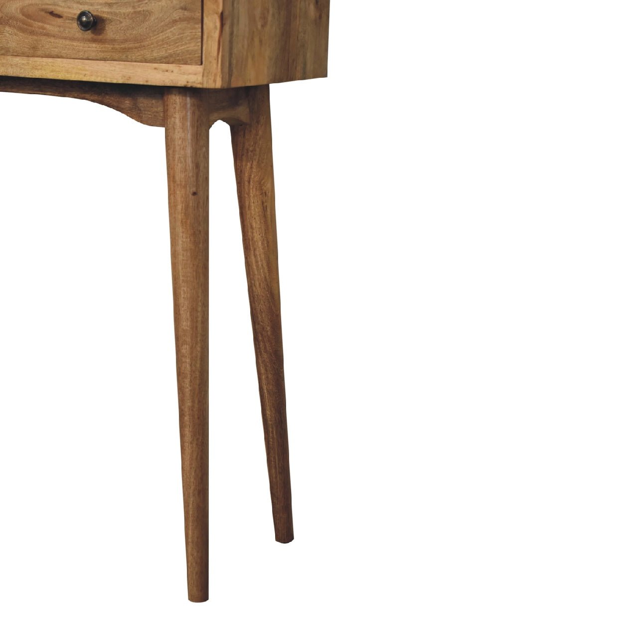 Mini Oak - ish Hallway Console Table - SILVIONIX