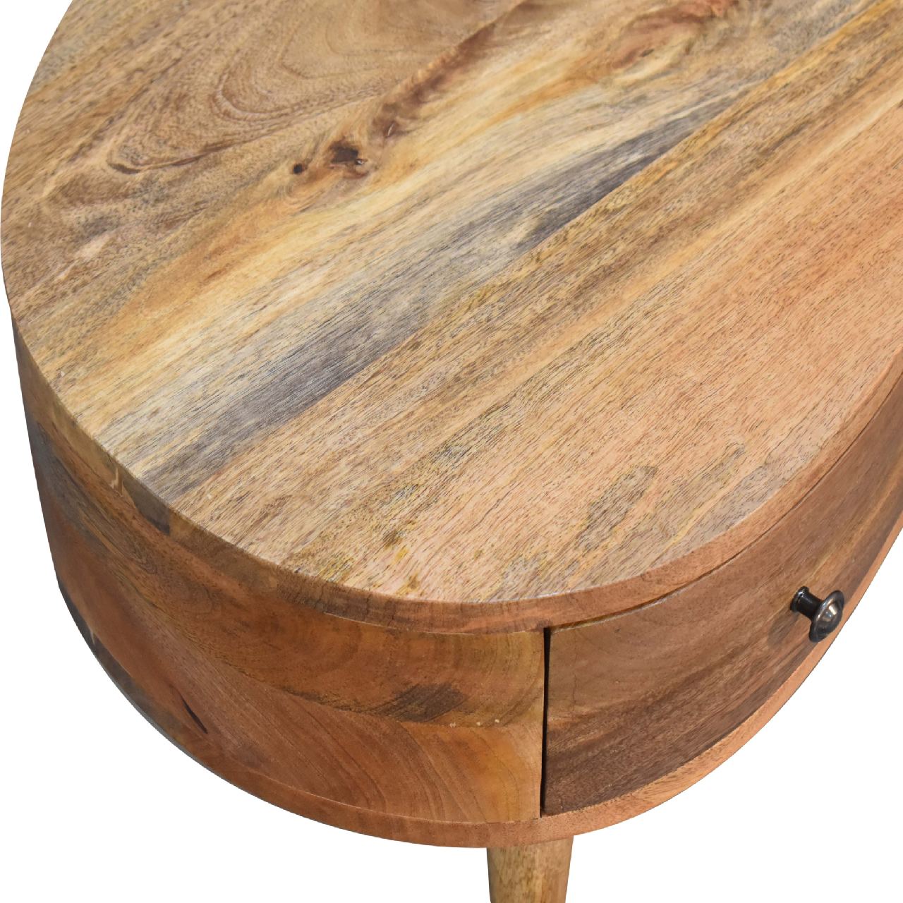 Mini Oak - ish Wave Coffee Table - SILVIONIX