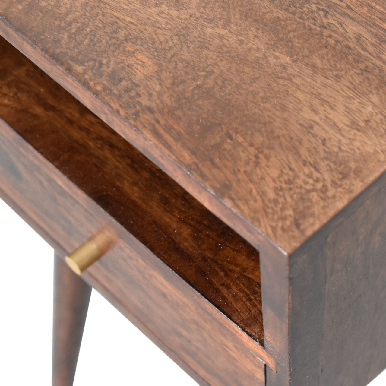 Mini Walnut Bedside - SILVIONIX