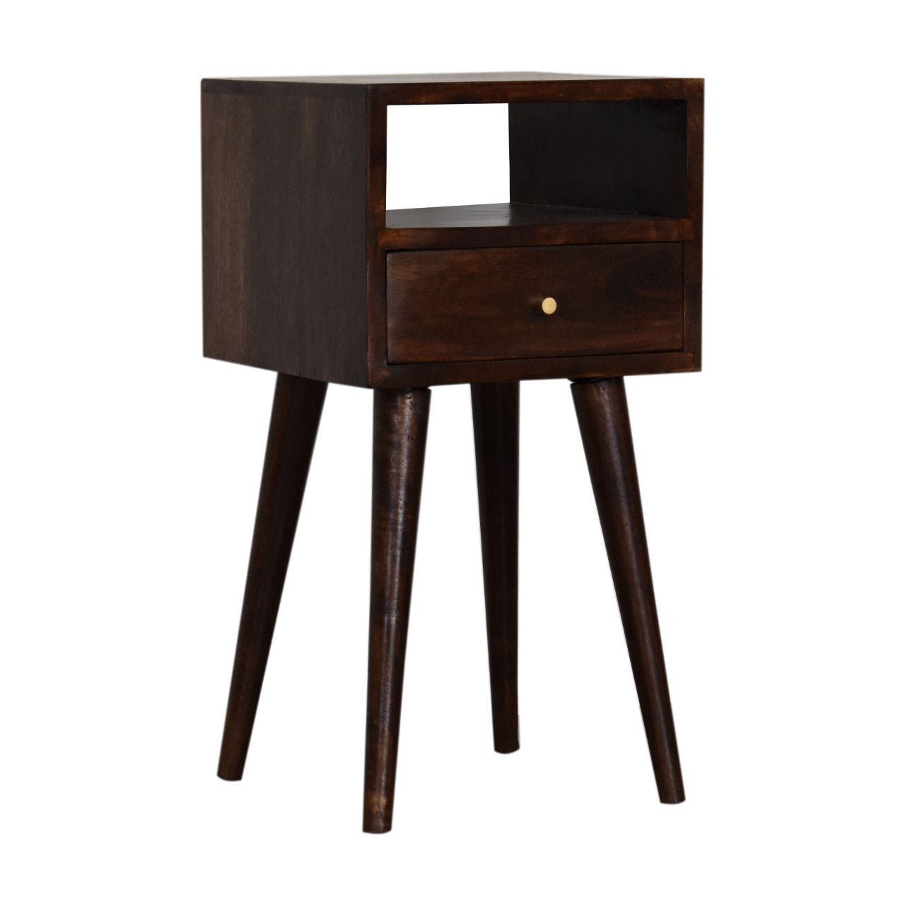 Mini Walnut Bedside - SILVIONIX