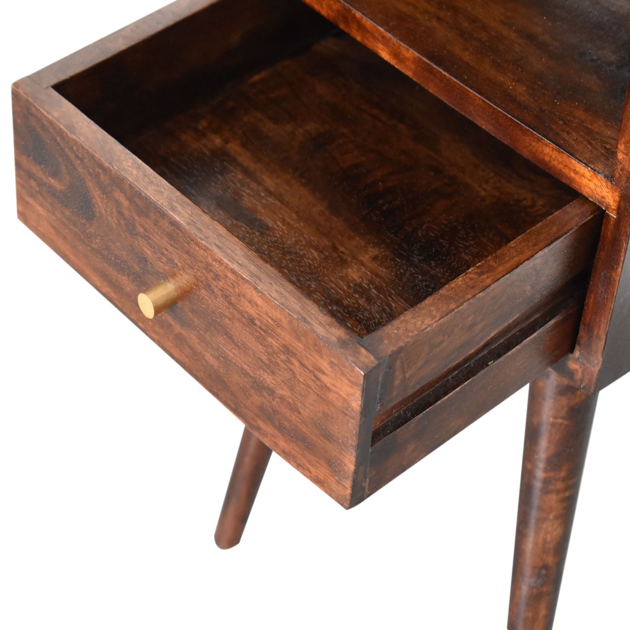 Mini Walnut Bedside - SILVIONIX