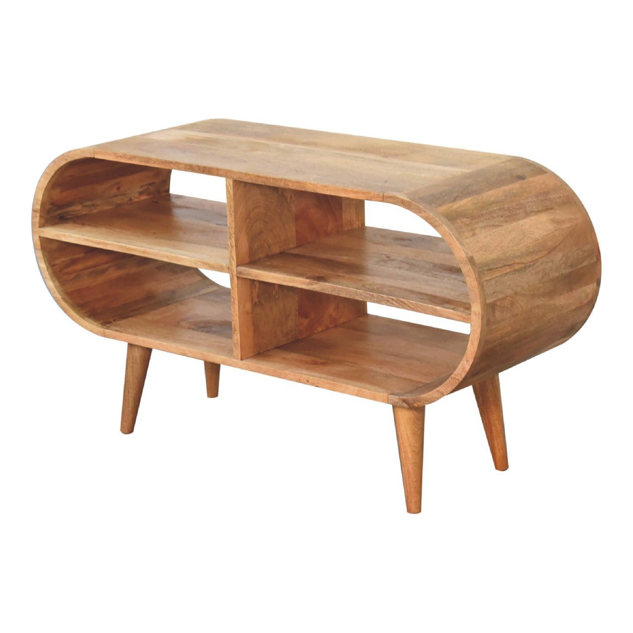 Moda Oak - ish Media Unit - SILVIONIX