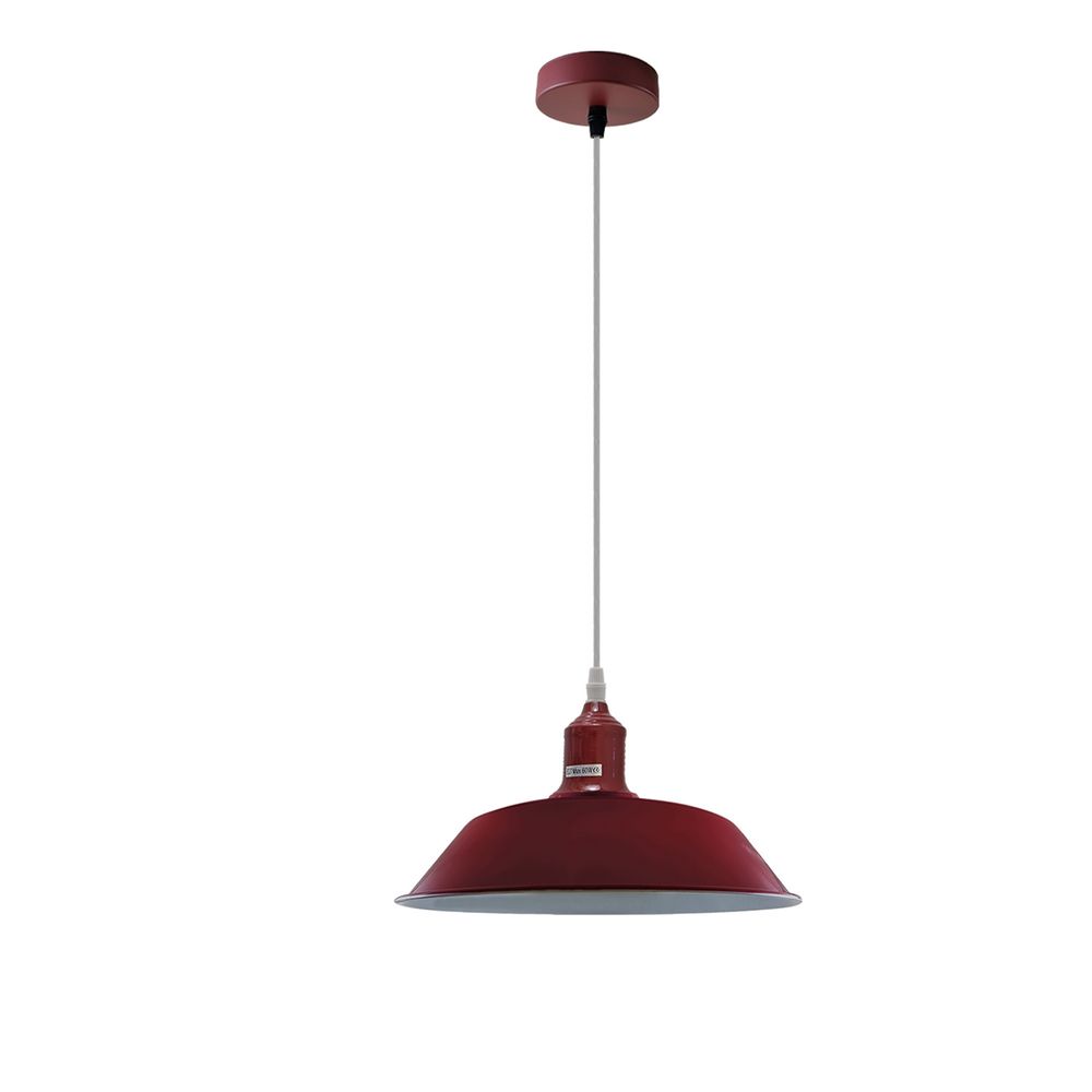 Modern Hanging Ceiling Lamp,LightShade Lighting UK E27 Adjustable Pendant Light - SILVIONIX