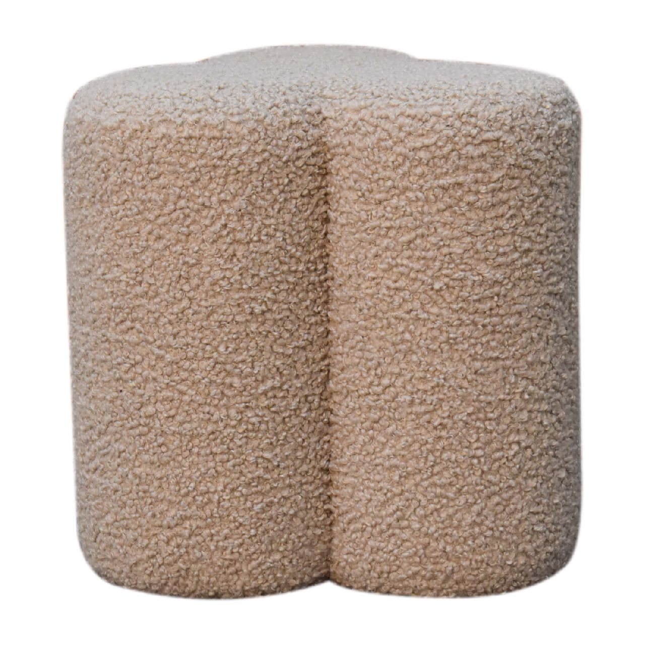 Mud Boucle Clover Footstool - SILVIONIX