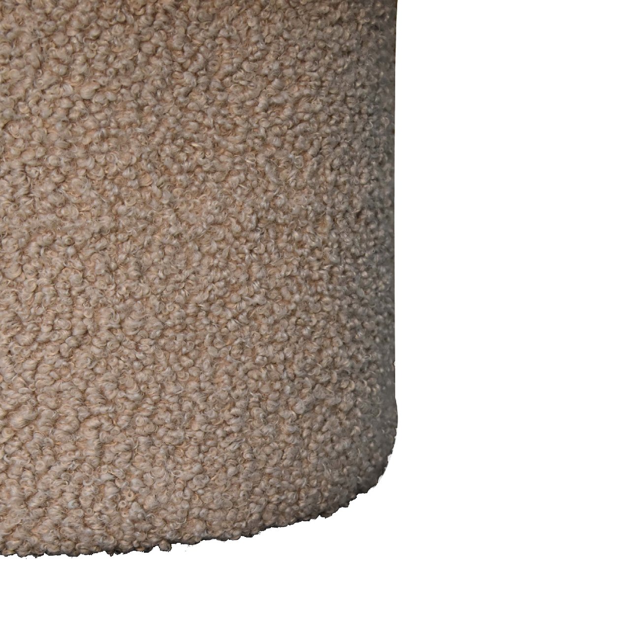 Mud Boucle Mushroom Footstool - SILVIONIX