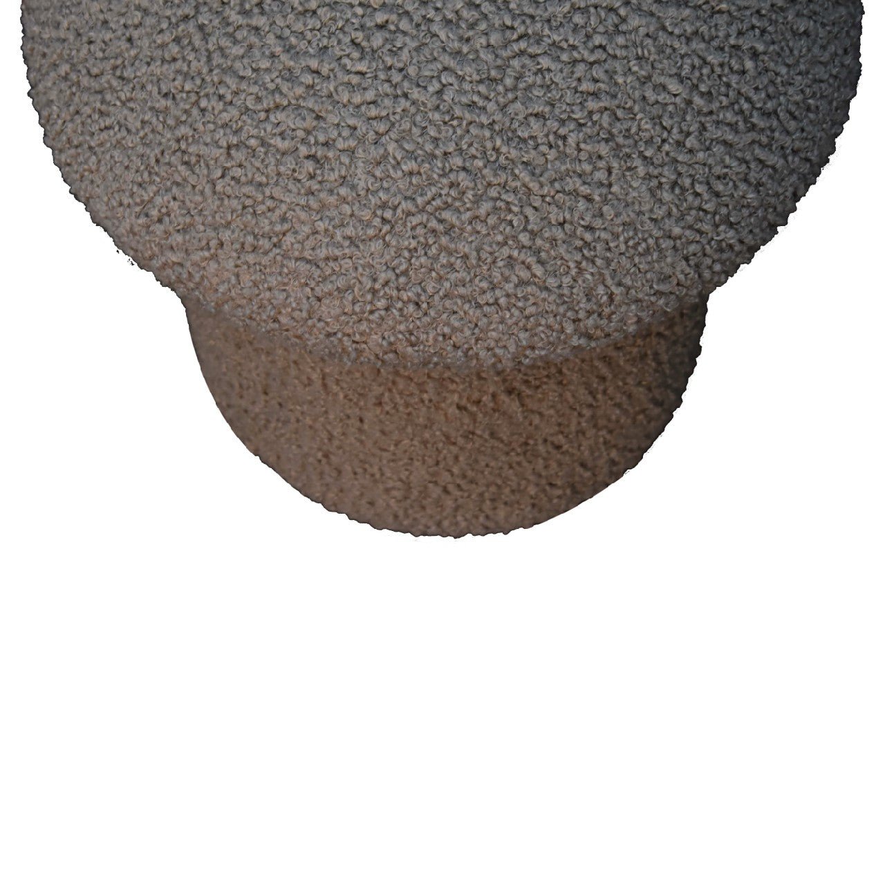 Mud Boucle Mushroom Footstool - SILVIONIX