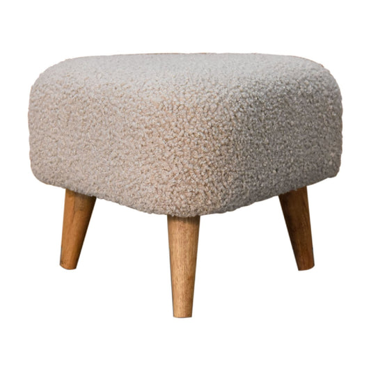 Mud Boucle Triangle Footstool - SILVIONIX