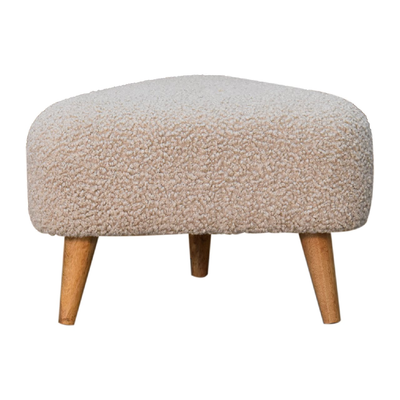 Mud Boucle Triangle Footstool - SILVIONIX