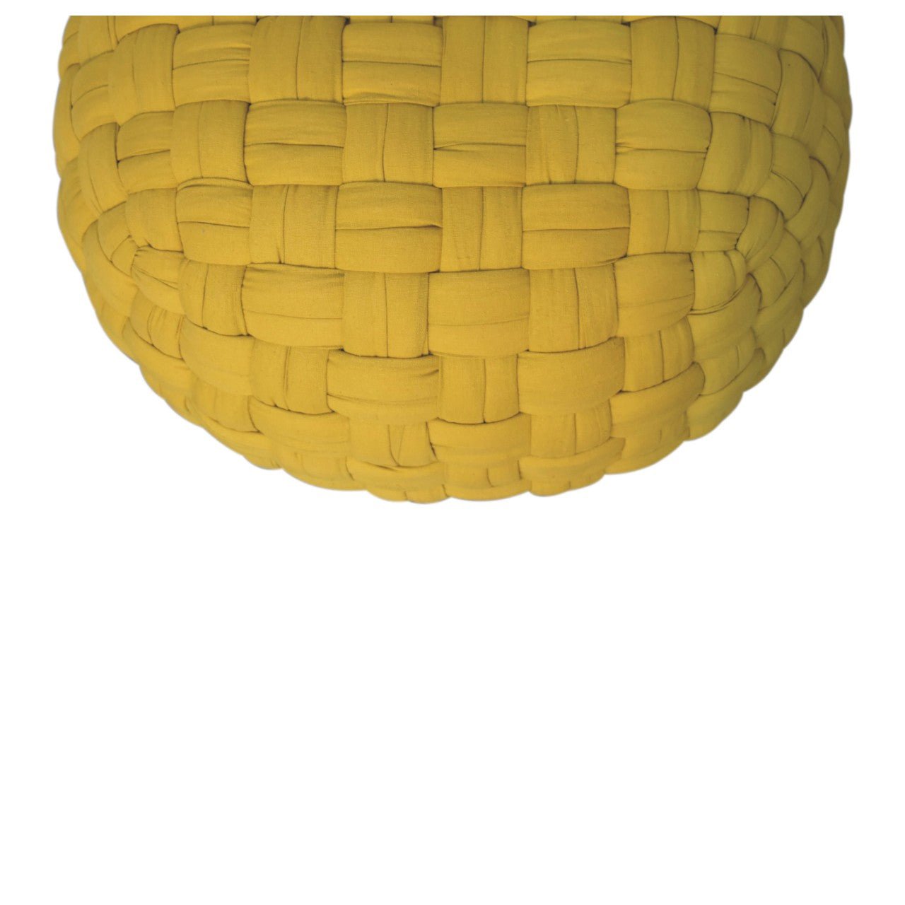 Mustard Tube Pouffe - SILVIONIX