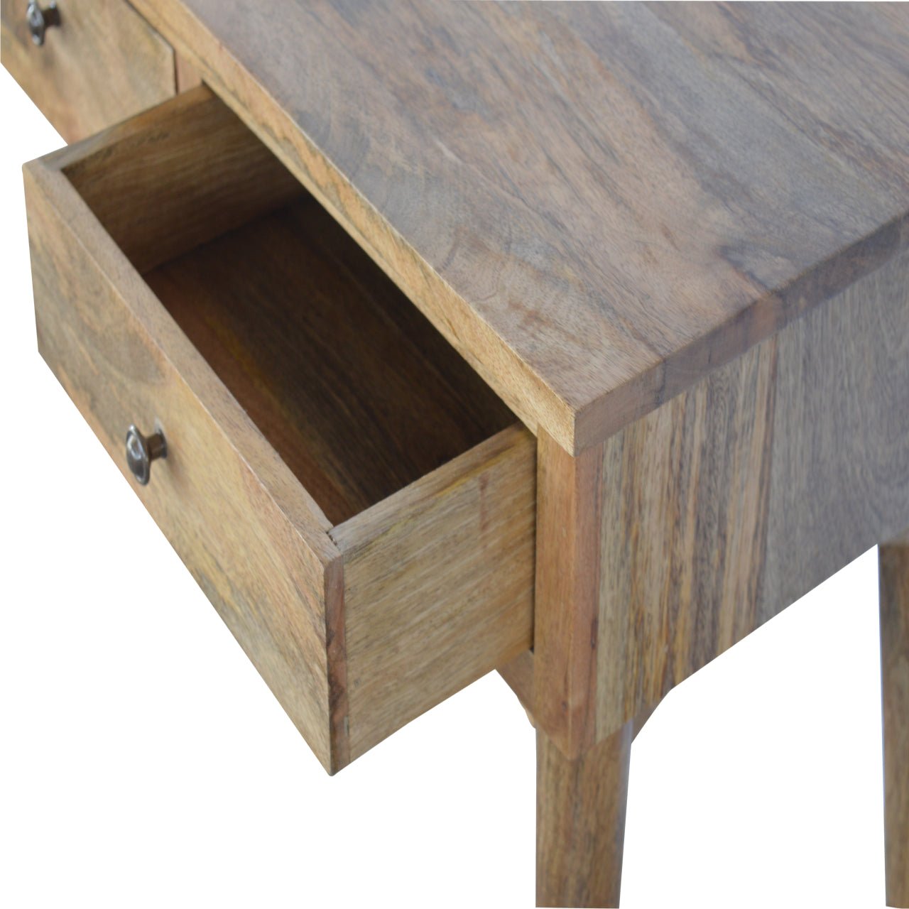 Nordic Style Console Table with 3 Drawers - SILVIONIX