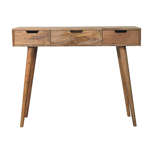 Oak - ish Dressing Table - SILVIONIX