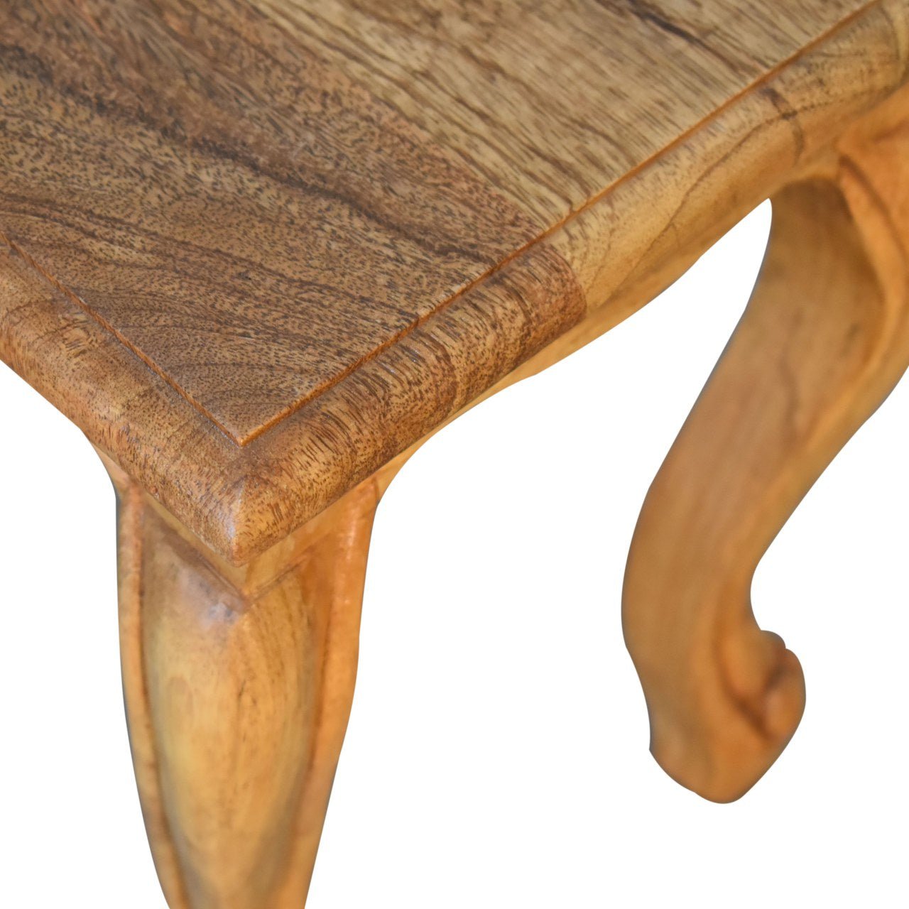 Oak - ish French Style Stool Set - SILVIONIX